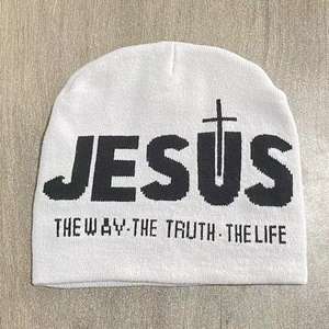 للجنسين الإنجليزية عبر الجاكار 3D التطريز أسلوب الشارع المصنع في المخزن شخصية للرجال والنساء - Product Image 5