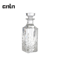 Vente en gros de flacons de parfum en verre transparent de 150 ml et 230 ml, disponibles pour logo et couleur personnalisés