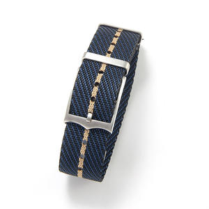 <span class=keywords><strong>Bracelet</strong></span> de montre en <span class=keywords><strong>nylon</strong></span> tissé souple et respirant de 20/22 mm avec boucle ardillon intégrée pour <span class=keywords><strong>Seiko</strong></span> Heritage - Product Image 6