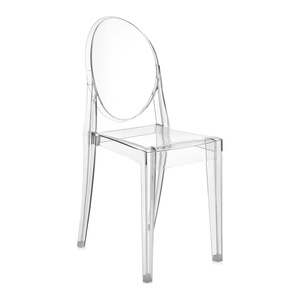 <span class=keywords><strong>Chaise</strong></span> <span class=keywords><strong>transparente</strong></span> en résine plastique <span class=keywords><strong>Victoria</strong></span> Clear Ghost pour événements et banquets, vente en gros - Product Image 1