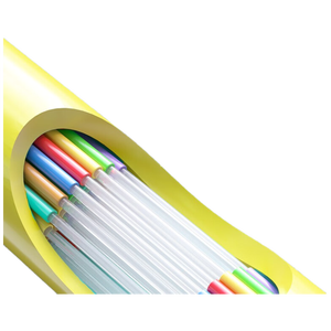 Câble de raccordement MTP de 1 m (3 pi), MTP-8 <span class=keywords><strong>APC</strong></span> (femelle) vers MTP-8 <span class=keywords><strong>APC</strong></span> (femelle), 8 fibres, monomode (OS2), Plenum (OFNP), 0,35 dB max, Type B - Product Image 4