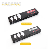 Direct du fabricant 6 pièces intégré Silicone crème grattoir gâteau spatule ensemble cuisson et pâtisserie trousse à outils pour gâteau outils