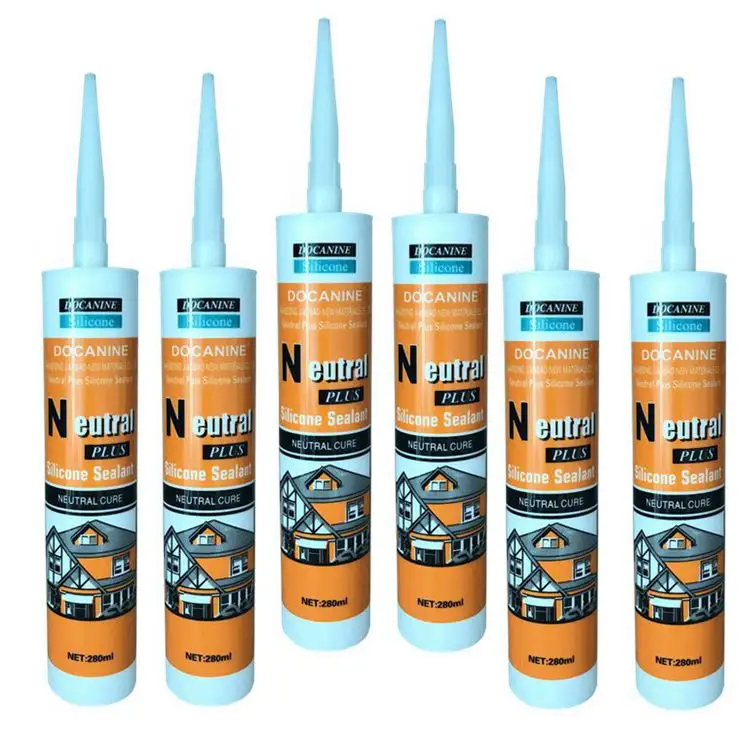 Price acetic Multifunctional GP Silicon glue Adhesive RTV Sealant Silicone for window