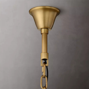 RHOEM Hochwertiger Hängeleuchter <span class=keywords><strong>Rhys</strong></span> Runder Kronleuchter für Villa Wohnzimmer Treppenhaus Luxus-Lampen Wohndekor - Product Image 4