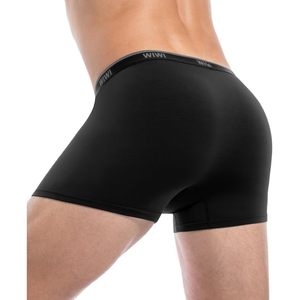 Calzoncillos Bóxer Modales para Hombre, Paquete de 4, Negros, Transpirables, Elásticos, Tallas S a XXL - Product Image 2
