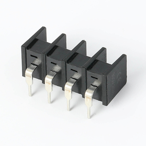 25r-7.62 Zwart Rooster <span class=keywords><strong>Type</strong></span> Klemmenblok 2P 3P 4P Middenpen 10a Capaciteitssteek 7.62Mm - Product Image 3