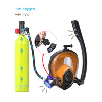 Ensemble de plongée sous-marine 2026 Factory avec mini-bouteille de plongée respirante de 1L