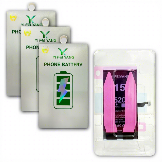 100% Real High Capacity Battery Pack for 15 15Pro 15Pro Max 15Plus Replacement Batteries AA Quality in Stock