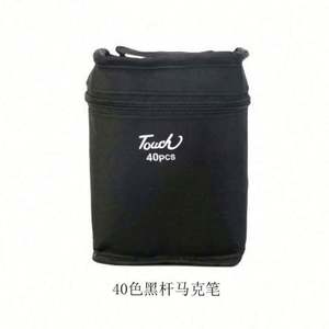 ปากกามาร์คเกอร์สองหัว 24/36/48 สี สำหรับวาดภาพและงานศิลปะ ชนิดถาวร ใช้แอลกอฮอล์ พร้อมกระเป๋าสะพายไหล่ ขายดี - Product Image 4