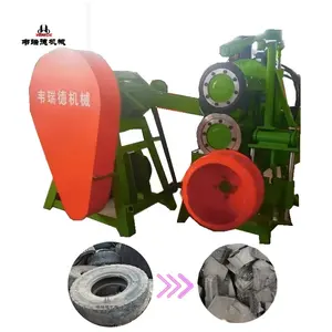 Hot Selling Fully Automatic Tire Crushing Equipment Car Tyre Cutting Machines Tire Recycling Machine