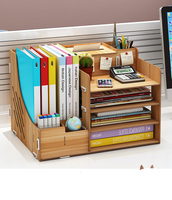 Caja receptora de escritorio A4, papel y Carpeta de libros, bolígrafo cilíndrico, papel de dibujo, toalla, estante de papelería, artefactos de dormitorio para estudiantes