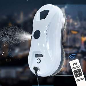 Robot <span class=keywords><strong>de</strong></span> limpieza <span class=keywords><strong>de</strong></span> vidrio con control remoto y aplicación <span class=keywords><strong>de</strong></span> teléfono inteligente, robot aspirador, limpiadores <span class=keywords><strong>de</strong></span> ventanas, con control remoto, en la parte superior del coche - Product Image 1