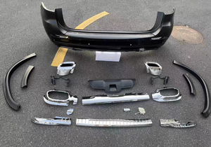 Sourcil de roue de calandre de pare-chocs avant et arrière en plastique modifié pour mercedes-benz Gls450 <span class=keywords><strong>500</strong></span> grand style <span class=keywords><strong>Amg</strong></span> pour kit de carrosserie Gls63 - Product Image 5