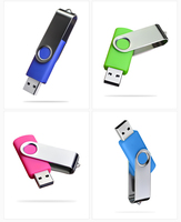 Harga Pabrik Langsung Grosir Kustom USB 2.0 Flashdisk Multi Warna 1GB 4G 64GB USB 3.0 OEM ODM 2GB Flashdisk USB