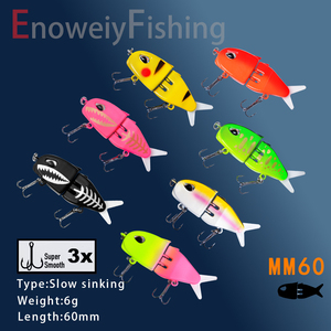 Mini Leurre Nageur BFS OEM pour Lancer de Précision, Leurre Léger en ABS Peint à <span class=keywords><strong>la</strong></span> <span class=keywords><strong>Main</strong></span> avec Corps Imprimé en 3D et Hameçon Triple pour <span class=keywords><strong>la</strong></span> Pêche en Mer et en Lac - Product Image 3