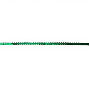 Bobina de Lentejuelas Lisas de 5 mm 103-M Verde Bandera Color Metálico Selanusa - Product Image 1