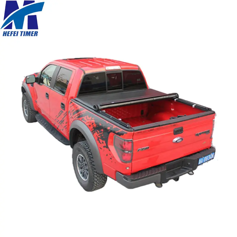 4x4 roller shutter soft Roll Up fiberglass Tonneau cover for Isuzu D-Max Double Cab 4'-10" Bed 2015+ Pickup Truck Cover