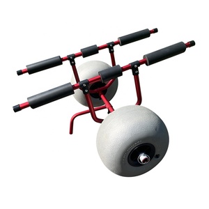 <span class=keywords><strong>Chariot</strong></span> de transport pour bateau océanique, canoë, <span class=keywords><strong>kayak</strong></span>, paddle board, en aluminium avec roues gonflables pour la plage - Product Image 4