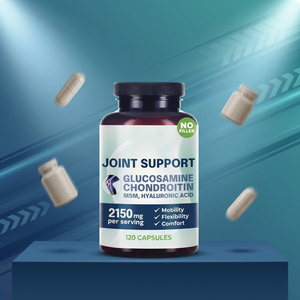 OEM เสริมสร้างความหนาแน่นของ<span class=keywords><strong>กระดูก</strong></span> บำ<span class=keywords><strong>รุ</strong></span><span class=keywords><strong>ง</strong></span><span class=keywords><strong>ข้อ</strong></span>ต่อ กลูโคซามีน คอนดรอยติน บรรเทาอาการปวด<span class=keywords><strong>เข่า</strong></span> สำหรับผู้ใหญ่ - Product Image 1