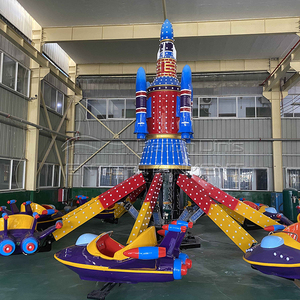 Amusement Park Equipment Play <b>Game</b> Children Small Rotating Self Control Plane Ride for Sale - Product Image 5