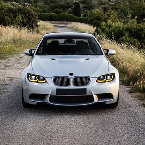 Faro Delantero para <span class=keywords><strong>BMW</strong></span> Serie 3 E92 E93 2006-2009, Luces Delanteras Mejoradas Amarillas y Blancas, Enchufe y Listo para Usar - Product Image 6