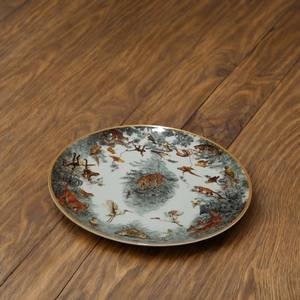 Assiettes en porcelaine de 10 pouces en gros, vaisselle en porcelaine fine, assiettes de luxe pour la maison - Product Image 5