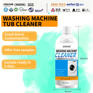 Nettoyant pour lave-linge, nettoyage en profondeur, <span class=keywords><strong>anti</strong></span>-acariens, sans trempage, action rapide, compatible avec les lave-linges à chargement frontal et par le haut, 500 ml - Product Image 1