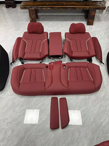 Set Completo di Coprisedili Personalizzati in Pelle Nappa di Lusso Adatti per <span class=keywords><strong>BMW</strong></span> <span class=keywords><strong>Serie</strong></span> 3, <span class=keywords><strong>Serie</strong></span> 7, X1, X2, X3, <span class=keywords><strong>Serie</strong></span> <span class=keywords><strong>1</strong></span> - Product Image 3