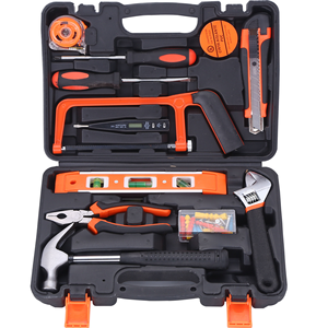 Household Hand <b>Tool</b> Set Portable <b>Tool</b> <b>Box</b> With Screwdriver Pliers Hammer Tape Measure - Product Image 6