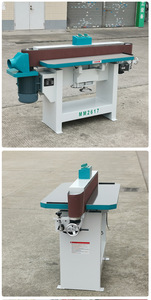 MM2617 çift tezgah dikey fırça zımpara makinesi ahşap kırıcı basın yönlendirici tıraş hatları için anahtar ahşap işleme ekipmanları - Product Image 5