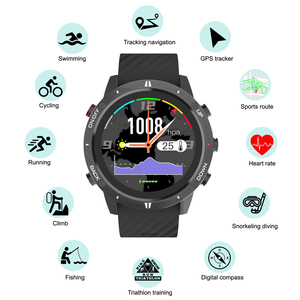 SUNROAD G5 <span class=keywords><strong>GPS</strong></span>+GLONASS+BEIDOU Orologio Sportivo Intelligente Triathlon con Schermo Touch a Colori IPS TFT da 1,28 Pollici BLE 5.0 Android iOS Promemoria Pesca - Product Image 5