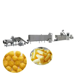 Commercial Corn Puffs Extruder Machine Advanced Corn Puff Snack Extruder Processing Line