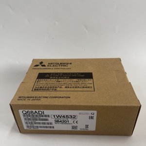 โมดูลอินพุตแบบอะนาล็อกของมิตซูบิชิ PLC รุ่น Q68ADI - Product Image 1