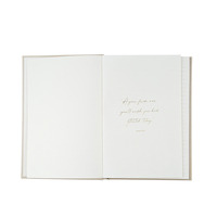 Couverture en tissu de lin blanc A5 à couverture rigide et à impression personnalisée Journal intime doublé Kit d'ensemble de Journal pour carnet de notes en tissu vierge personnalisé