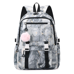Nouvel Arrivage Transfrontalier : Sac à Dos Oxford Tendance à Couleurs Dégradées avec Coussin d'Air en Nylon, Sac Repas et Trousse à Crayons – Ensemble Scolaire 3 Pièces - Product Image 4