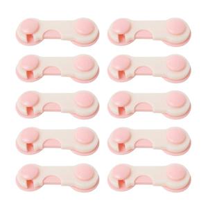 10 PIÈCES multi-usage Bébé Serrure de Tiroir En Plastique de Sécurité pour Enfants Pour Armoire Réfrigérateur Fenêtre Placard Protéger Bébé Protecteur De Sécurité - Product Image 5