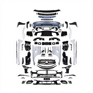 Accessoires automobiles : Kit carrosserie en PP + fibre de carbone sèche pour AMG GT GTC GTS GTR – Améliorez votre véhicule avec le kit de pare-chocs style GTR PRO - Product Image 1
