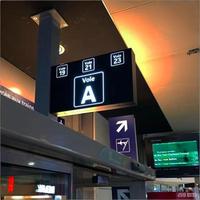 Matériaux durables pour les panneaux de signalisation de direction d'ouverture de porte de train et de rappel de sortie, pour le transport en métro
