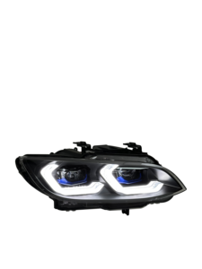 SJC <span class=keywords><strong>Auto</strong></span> Part Headlight Assembly para 3 Series Pre-lci 2006-2009 E92 Actualizar a New Yellow + White Dual-color DRL Lámpara delantera - Product Image 2