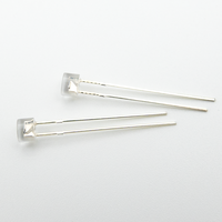Détecteur de lumière visible, photodiodes, fournisseur de transistors personnalisés, diodes NPN en silicium, boîtier transparent avec lentille, capteur optique à trou