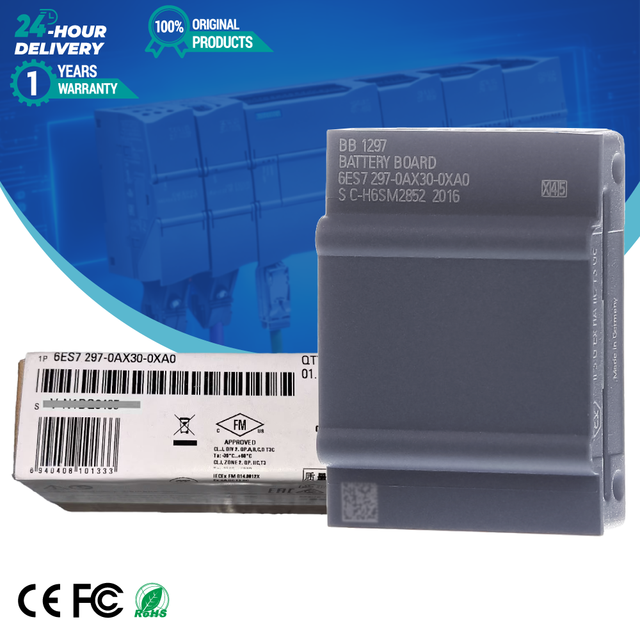 Brand New Original PLC Siemens S7 1200 Battery Board BB1297 SIMATIC S7-1200 6ES7297-0AX30-0XA0
