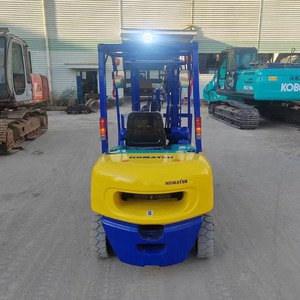 Cheap Price for Sale 2024 Used Komatsu Forklift 3 Ton Diesel FD30 with Hydraulic <b>Side</b> Shifter and Two Stage Mast - Product Image 2