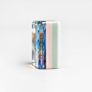 Jeu de tuiles de mahjong américain en acrylique à 4 couches, motifs personnalisés pour divertissement adulte, Mahjong de style américain, Sirène Océanique - Product Image 2