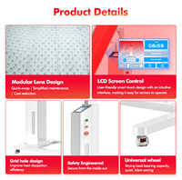 Equipo de Belleza para Spa Médico, Panel de Terapia de Luz Roja, Panel de Terapia de Luz LED de Cuerpo Completo, Máquina de Luz PDT de 300mW/cm
