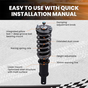 Amortiguadores Coilover Delanteros/Traseros Personalizados para Honda Civic EC ED EE EF EG <span class=keywords><strong>EH</strong></span> <span class=keywords><strong>EJ</strong></span> EM - Product Image 4