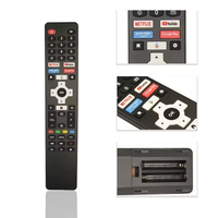 Télécommande universelle de haute qualité pour téléviseur intelligent, prix d'usine, avec fonction d'apprentissage, adaptée aux téléviseurs LCD Skyworth JVC