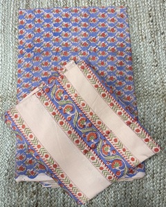 Hermosa Tela con Estampado de Arte Indio, Impresa a Mano, 100% Algodón, Decoración para el Hogar, Mejor Precio - Product Image 1