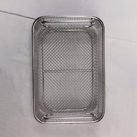 Panier de stérilisation en métal déployé en acier inoxydable 304 sur mesure, fabriqué sur mesure, livraison rapide, bac de rangement pour usage médical et domestique