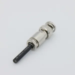 Rf Coaxial Bnc Male To Female Connector Adapter Cable Male Bnc Crimp Connector