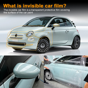 TPU para 2017-2024 <span class=keywords><strong>Fiat</strong></span> <span class=keywords><strong>500</strong></span> Película DE PROTECCIÓN DE PINTURA precortada de poliuretano termoplástico - Product Image 4